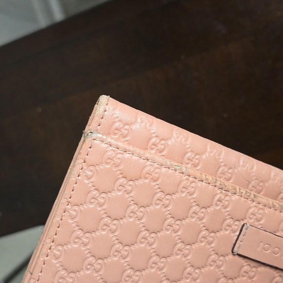 Gucci Wallet Bi-fold mini GG's EUC - Picture 4 of 11